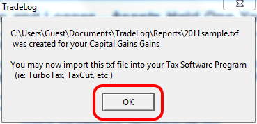 create txf file from csv